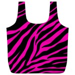 pink zebra  Full Print Recycle Bag (XL)