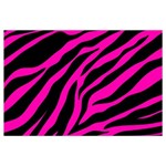 pink zebra  Samsung Galaxy Note 4 Case (Black)