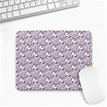 hologram unicorn emoji  Small Mousepad