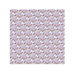 hologram unicorn emoji  Small Satin Scarf (Square)