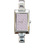 hologram unicorn emoji  Rectangle Italian Charm Watch