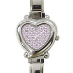 hologram unicorn emoji  Heart Italian Charm Watch