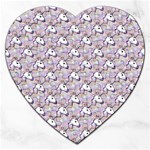 hologram unicorn emoji  Jigsaw Puzzle (Heart)