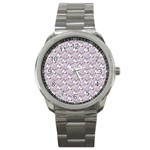 hologram unicorn emoji  Sport Metal Watch