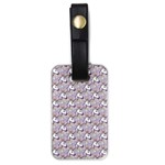 hologram unicorn emoji  Luggage Tag (one side)