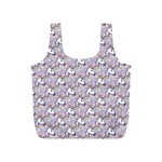 hologram unicorn emoji  Full Print Recycle Bag (S)