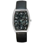 Blue town Barrel Style Metal Watch