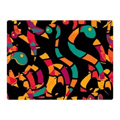 Colorful snakes Double Sided Flano Blanket (Mini)  from ArtsNow.com 35 x27  Blanket Back