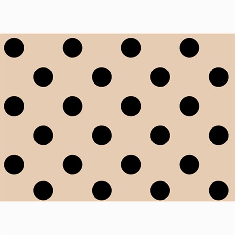 Polka Dots 7 x5  Photo Card - 2