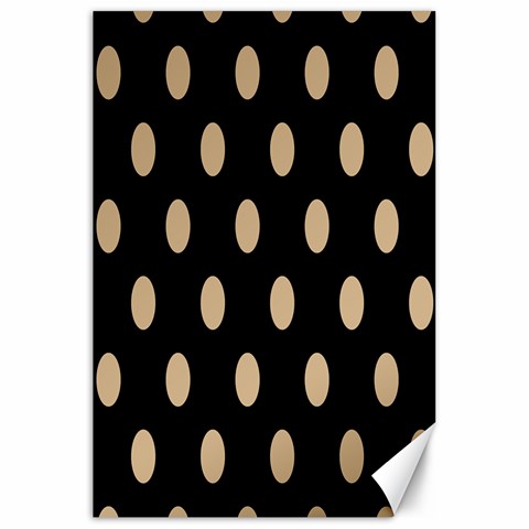 Polka Dots 19.62 x28.9  Canvas - 1