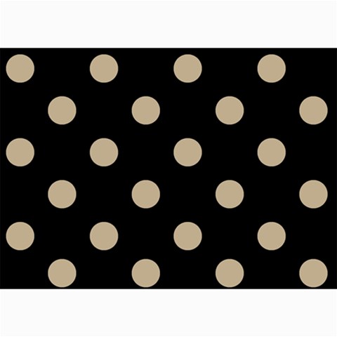 Polka Dots 7 x5  Photo Card - 1