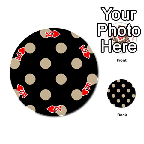 King Polka Dots Front - HeartK