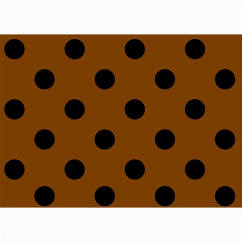 Polka Dots 7 x5  Photo Card - 4