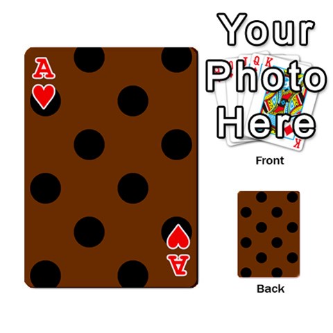 Ace Polka Dots Front - HeartA