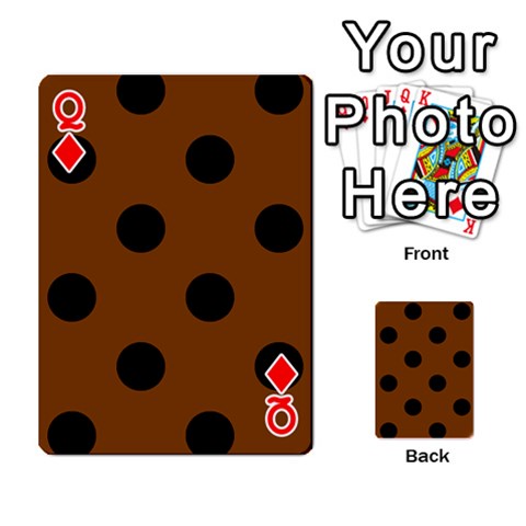 Queen Polka Dots Front - DiamondQ