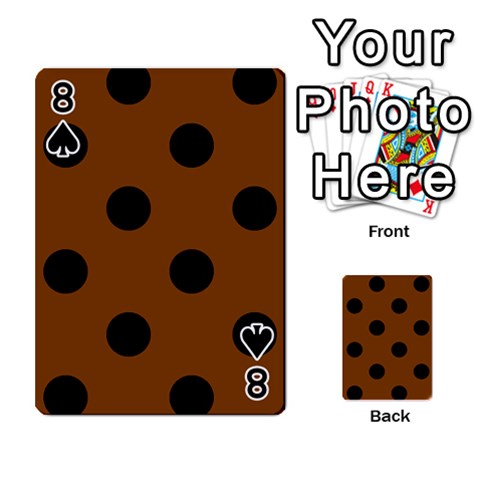 Polka Dots Front - Spade8