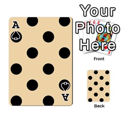 Ace Polka Dots Front - SpadeA