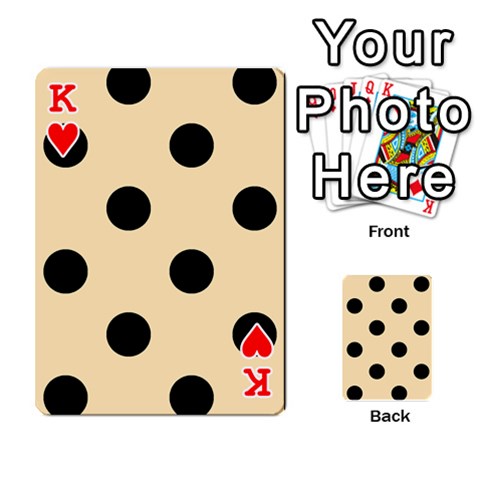 King Polka Dots Front - HeartK