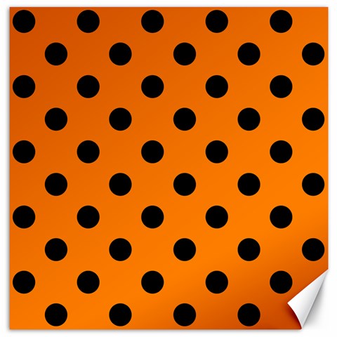 Polka Dots 15.2 x15.41  Canvas - 1