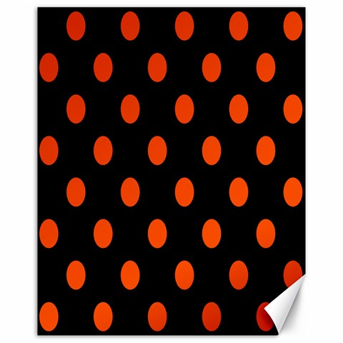 Polka Dots 15.75 x19.29  Canvas - 1