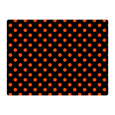 Polka Dots 35 x27  Blanket Front