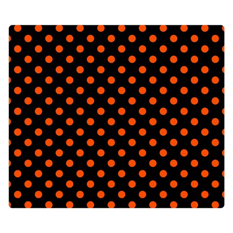 Polka Dots 50 x40  Blanket Front