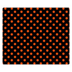 Polka Dots 50 x40  Blanket Front