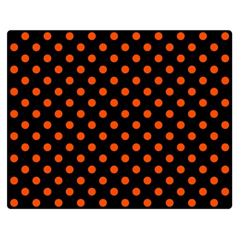 Polka Dots 60 x50  Blanket Front