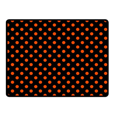 Polka Dots 45 x34  Blanket Front