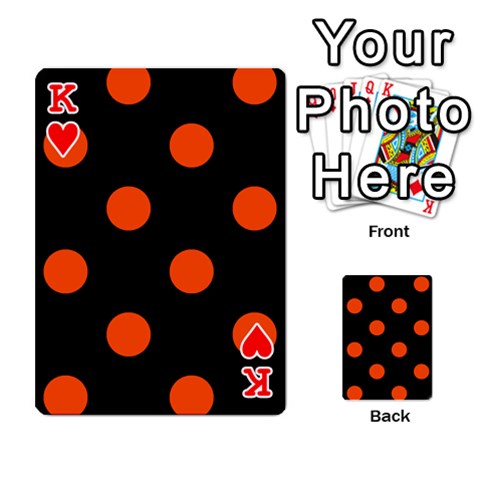 King Polka Dots Front - HeartK