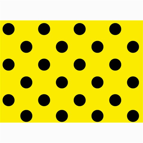 Polka Dots 7 x5  Photo Card - 1