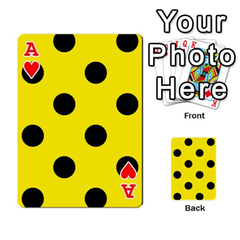 Ace Polka Dots Front - HeartA