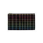 Neon plaid design Cosmetic Bag (Small) 