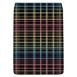 Neon plaid design Flap Covers (S) 