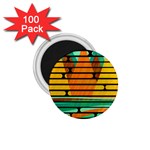 Decorative autumn landscape 1.75  Magnets (100 pack) 