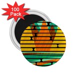 Decorative autumn landscape 2.25  Magnets (100 pack) 