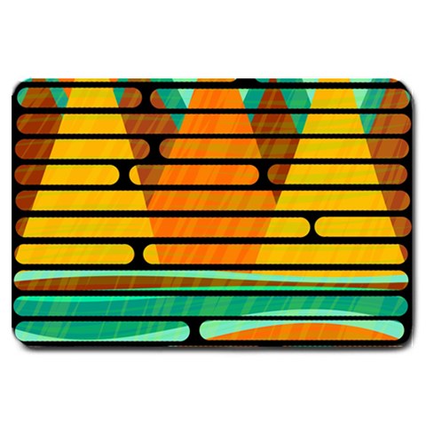 Decorative autumn landscape Large Doormat  from ArtsNow.com 30 x20  Door Mat