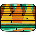 Decorative autumn landscape Fleece Blanket (Mini)