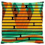 Decorative autumn landscape Large Cushion Case (One Side)