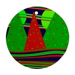 Magical Xmas night Ornament (Round) 