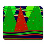 Magical Xmas night Large Mousepads