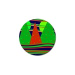 Magical Xmas night Golf Ball Marker (4 pack)