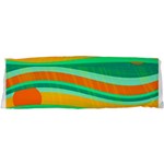 Green and orange decorative design Samsung Galaxy S i9008 Hardshell Case