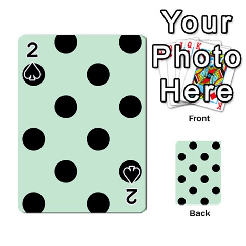 Polka Dots Front - Spade2