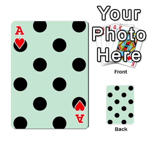 Ace Polka Dots Front - HeartA