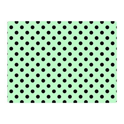 Polka Dots 35 x27  Blanket Front