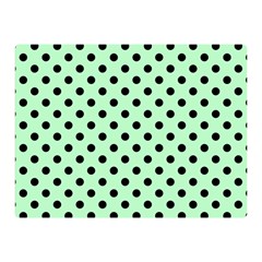 Polka Dots 35 x27  Blanket Front