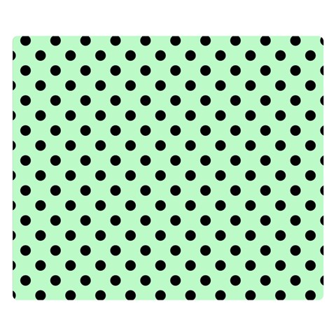 Polka Dots 50 x40  Blanket Front