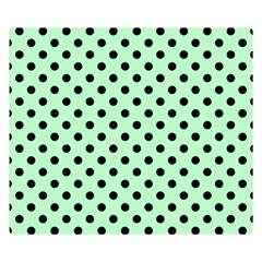 Polka Dots 50 x40  Blanket Back