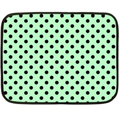 Polka Dots 35 x27  Blanket Back